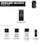 Wasserstein Doorbell Horizontal Adjustable Mount, and Wall Plate, 35 Deg to 55 Deg, for Ring Video Doorbell Wired RingDBBatHorWdg+WlPltBlkUS - alternate 5